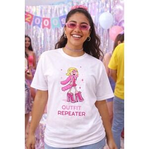 Cartoon Fashion Tee  Outfit Repeater Graphic Shirt
